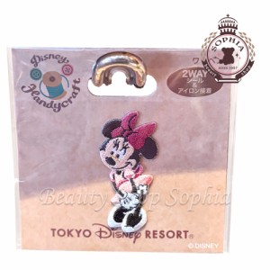 ミニーマウス ワッペン Tokyo Disney Resort in Bloom ディズニー グッズ お土産【東京ディズニーリゾート限定】