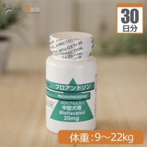 共立製薬 プロアントゾン20mg  (中型犬用） 体重9kg〜22kg 1日1カプセル30日分