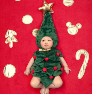 クリスマスツリー コスプレ クリスマス ツリー コスチューム 衣装 ベビー服 赤ちゃん 着ぐるみ コスチューム 写真撮影用 クリスマスツリ