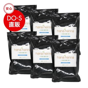 ハナヘナ インディゴ (ブルー) 100g ６個セット