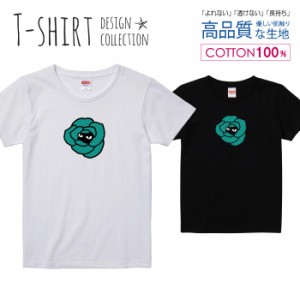 バラ キャラクター Tシャツ レディース ガールズ かわいい サイズ S M L 半袖 綿 プリントtシャツ コットン ギフト 人気 流行 ハイクオリ