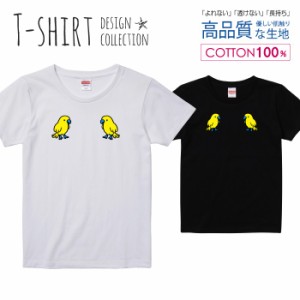 オウム Tシャツ レディース ガールズ かわいい サイズ S M L 半袖 綿 プリントtシャツ コットン ギフト 人気 流行 ハイクオリティー