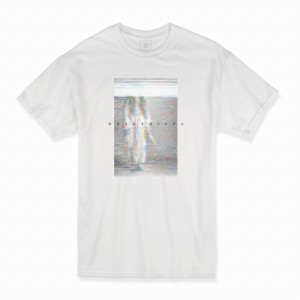 Tシャツ ホワイト 大人 ユニセックス メンズ レディース ビッグシルエット 半袖 ロンT 白T ロゴ シンプル 大きいサイズ 大きめサイズ 渋