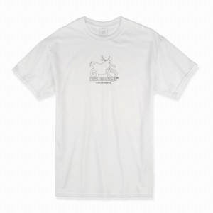 Tシャツ ホワイト 大人 ユニセックス メンズ レディース ビッグシルエット 半袖 ロンT 白T ロゴ シンプル 大きいサイズ 大きめサイズ ス