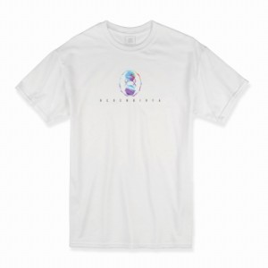 Tシャツ ホワイト 大人 ユニセックス メンズ レディース ビッグシルエット 半袖 ロンT 白T ロゴ シンプル 大きいサイズ 大きめサイズ ス