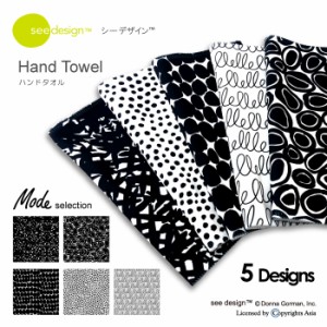 see design(TM) シーデザイン ハンドタオル ハンカチ ユニセックス メンズ レディース 男女共用 プリント ウォッシュタオル HAND TOWEL M