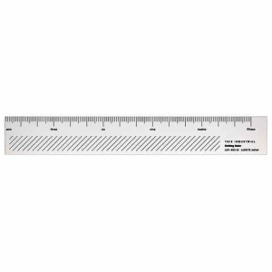 15cm定規 THIS INDUSTRIAL Etching Ruler エッチング ルーラー ダイアゴナル ステンレス製 高級感 プレゼント 日本製 ラダイト 送料無料