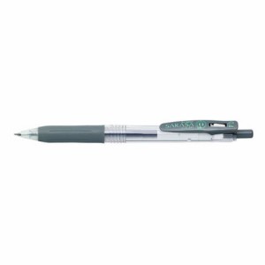 ゼブラ サラサクリップ ジェルインクボールペン 0.4 グレー JJS15-GR 送料無料