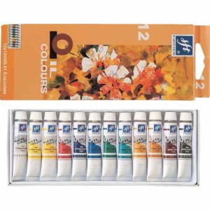 ファースター油絵具 12ml 12色セット 送料無料