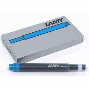 LAMY ラミー 万年筆 カートリッジインク ターコイズ 5本入 LT10TQ 送料無料