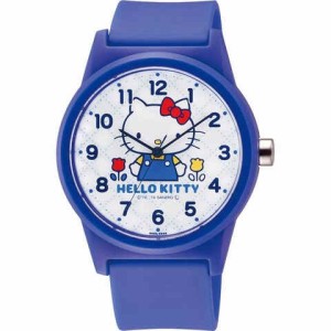 CITIZEN シチズン Q&Q 腕時計 アナログ ハローキティ防水 ブルー HK30-003 送料無料