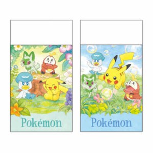 【2柄セット】ポケットモンスター 消しゴム ワンシーンアートシリーズ ピカチュウ ニャオハ 大人かわいい 日本製 ショウワノート 送料無