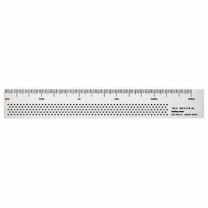 15cm定規 THIS INDUSTRIAL Etching Ruler エッチング ルーラー ドット ステンレス製 大人 高級感 プレゼント 日本製 ラダイト 送料無料