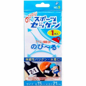 パイオニア スポーツゼッケン 大 15cm×21cm 水着 運動会 ジャージ アイロンOK 送料無料