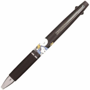 スヌーピー&チャーリー・ブラウン ジェットストリーム 2&1 0.5mm 2色ボールペン 黒/赤 油性 速乾 シャープ 人気 かわいい 送料無料