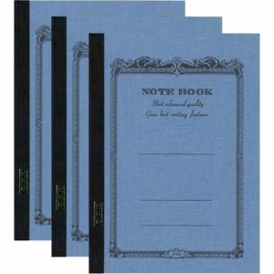 CDノート B5 空 ブルー 34枚 糸綴じ CD15SN 3冊セット アピカ 送料無料