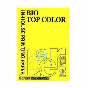 伊東屋 バイオトップカラー A4 カナリーイエロー 80g 100枚入 BT112 送料無料