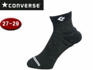 コンバース CONVERSE CB171001-1911 クイックソックス 【27-29】 （ブラック×ホワイト）