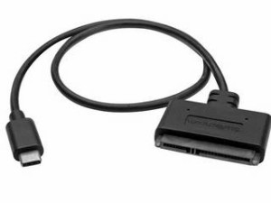 StarTech.com USB 3.1 (10 Gbps)対応SATA - USB TypeC変換アダプタケーブル 2.5インチSATA SSD/HDD対応 USB31CSAT3CB