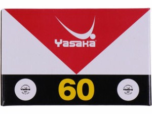 Yasaka/ヤサカ 卓球練習球 ヤサカプラスペリオールボール ホワイト（６０個入り）   A53