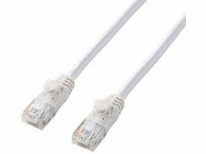 ELECOM エレコム やわらかLANケーブル/CAT6A/7.0m/ホワイトLD-GPAY/WH7