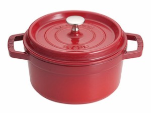 staub ストウブ ホーロー鍋 RST4743 ピコ・ココット ラウンド (20cm)/チェリー