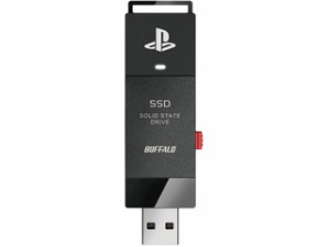 BUFFALO バッファロー PlayStation(R)5 公式ライセンス商品 ポータブルSSD スティック ブラック 1.0TB SSD-SAO1.0U3-B