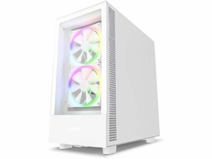 NZXT ミドルタワーケース H5 Elite ホワイト CC-H51EW-01