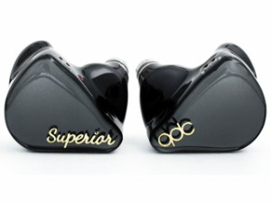 qdc キューディーシー QDC-SUPERIOR-BK SUPERIOR Piano Black ユニバーサルIEM