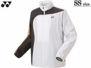 ヨネックス YONEX ユニウラジツキウィンドウォーマーシャツ SSサイズ ホワイト 70081-011