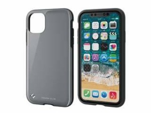 ELECOM エレコム 在庫限り iPhone 11用TOUGH SLIM2 グレー PM-A19CTS2GY