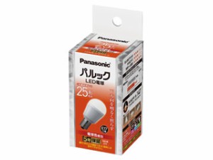 Panasonic パナソニック LDA3LHE17S2　パルック LED電球 2.9W（電球色相当）[E17口金]