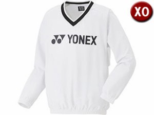ヨネックス YONEX ユニ裏地付ブレーカー XOサイズ ホワイト 32033-011