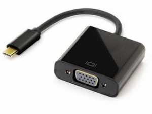 センチュリー USB Type-C to VGA 変換アダプター CCA-UCVGA