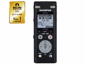 OLYMPUS オリンパス DM-750 BLK（ブラック）　ICレコーダー Voice-Trek 4GBモデル