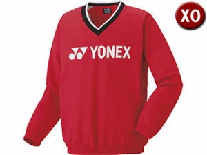 ヨネックス YONEX ユニ裏地付ブレーカー XOサイズ サンセットレッド 32033-496