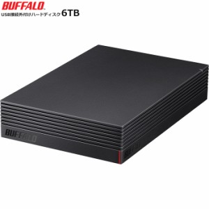 BUFFALO バッファロー USB3.1（Gen1）/USB3.0接続外付けハードディスク 6TB PC用＆TV録画用 HD-NRLD6.0U3-BA