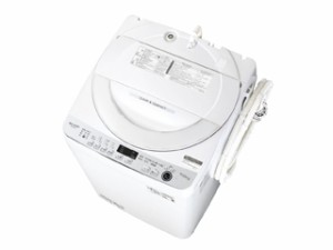 SHARP シャープ 【関東・関西のみ配送可能】ES-GE7G(ホワイト)全自動洗濯機【洗濯・脱水容量7kg】