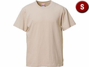 United Athle/ユナイテッドアスレ 5.6オンス ハイクオリティー Tシャツ Sサイズ (サンドベージュ) 500101C-545