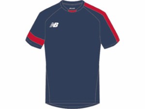 ニューバランス newbalance ゲームシャツ 130サイズ (ネイビー/レッド) JJTF0489