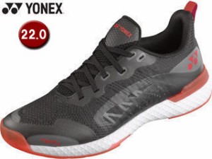 ヨネックス YONEX テニス テニスシューズ パワークッション 507 SHT507 187(ブラック/レッド) 22.0