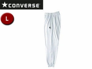 コンバース CONVERSE CB141204-1100 スウェットパンツ（裾ボタン） 【L】 （ホワイト）