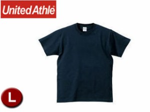 United Athle/ユナイテッドアスレ 500101C  5.6オンスTシャツ アダルトサイズ 【L】 (ネイビー)