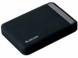 ELECOM エレコム ポータブルハードディスク/USB3.0/ハードウェア暗号化/管理ソフト対応/3年保証/2TB ELP-S020T3