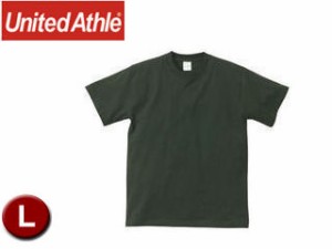 United Athle/ユナイテッドアスレ 500101C  5.6オンスTシャツ アダルトサイズ 【L】 (スミ)