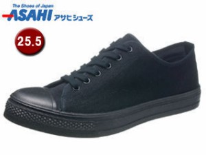 ASAHI/アサヒシューズ KF37014 アサヒ 502 デッキスニーカー 【25.5cm・3E】 (ブラック)