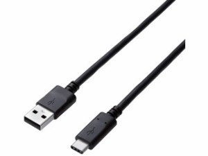 ELECOM エレコム USB2.0ケーブル/A-Cタイプ/認証品/3.0m/ブラック U2C-AC30NBK