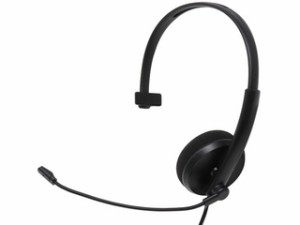 ainex アイネックス 高音質USBヘッドセット 片耳タイプ AHS-03