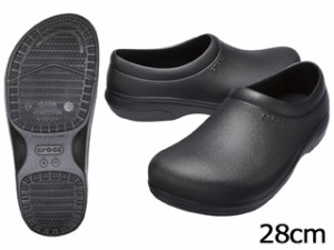 crocs クロックス オンザクロックワークブラック スリップオン　２８cm　