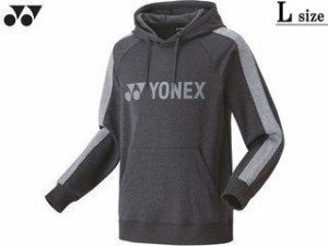 ヨネックス YONEX ユニセックス パーカー Lサイズ チャコールグレー 30078-036